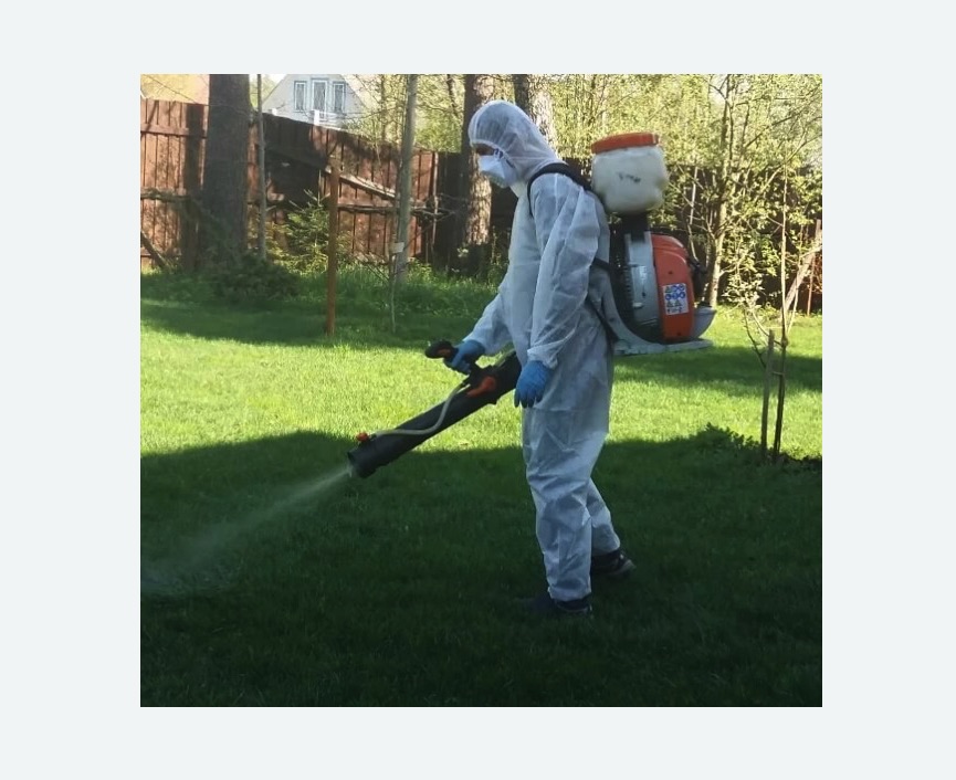 Обработка территории от клещей в Северном районе Москвы